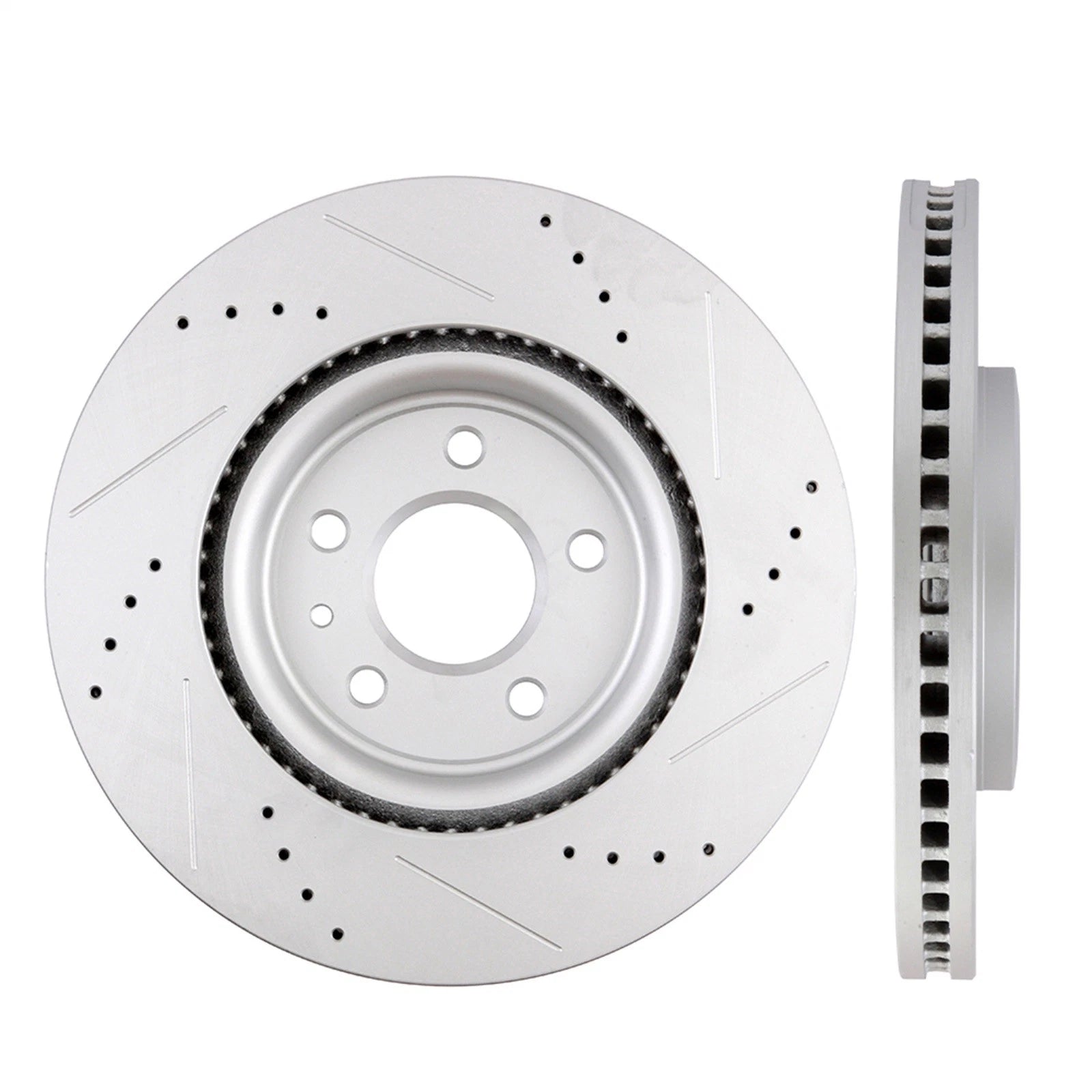 Drilled and Slotted Brake Rotors for Ford Explorer F-150 Taurus (2011–2018)