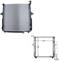 Replacement Plastic/Aluminum Radiator For 2007-2009 Kia Sorento