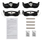 Set of 4 Rear Ceramic Brake Pads for Jeep Commander (2006–2010)/Grand Cherokee (2005–2010)