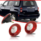 2X Red Lens Rear Reflector Backup Lights for Chevy HHR (2006–2011)