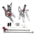 Adjustable Rearset for Honda CBR1000RR (2004–2007), CBR600RR (2003–2006) T9 Gray