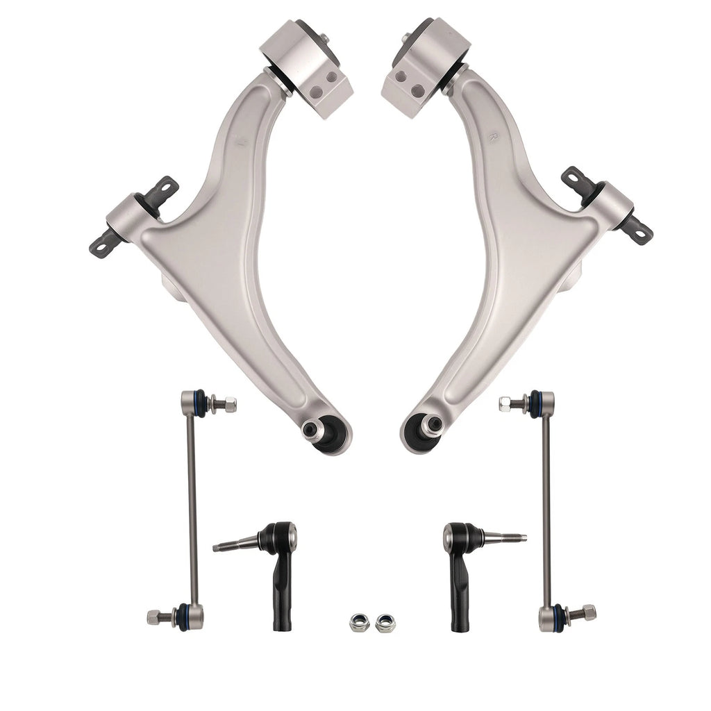 Set of 6 Front Lower Control Arms for Cadillac SRX (2010–2016)