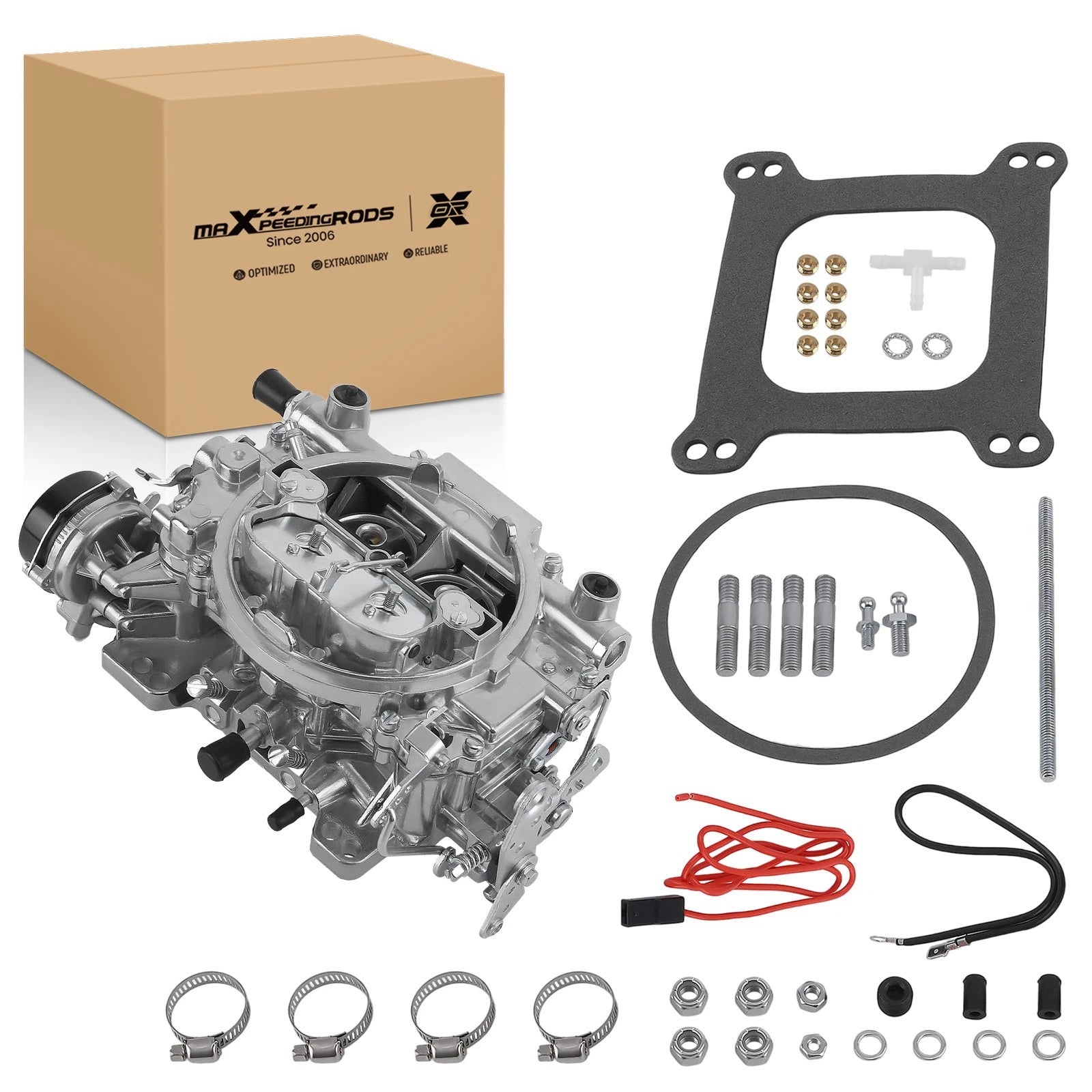 4 Barrel Carburetor with Electric Choke for Performer 500 CFM (1403)