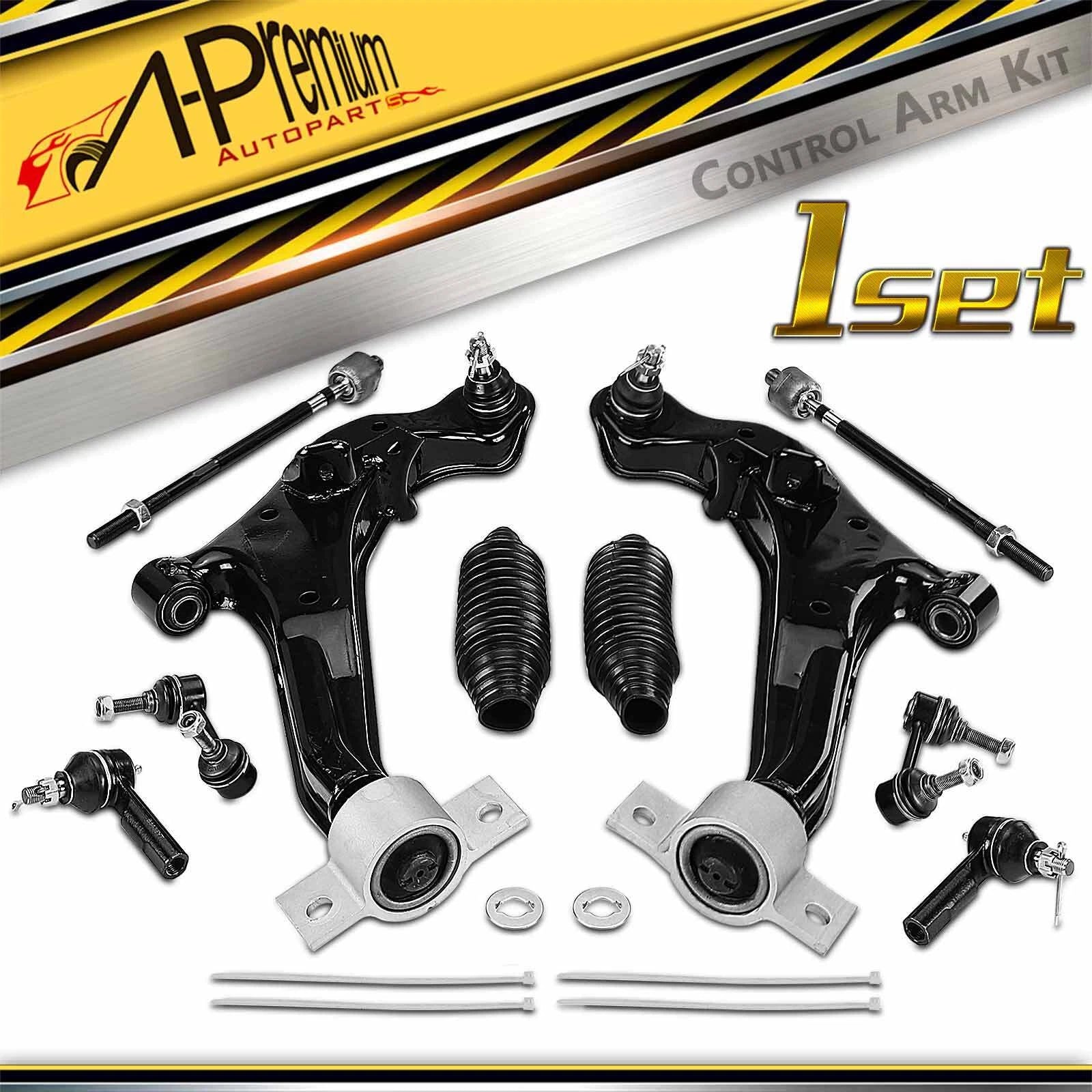 10x Front Upper Control Arm Ball Joint Sway Bar Link for Infiniti I35 (2002–2004)