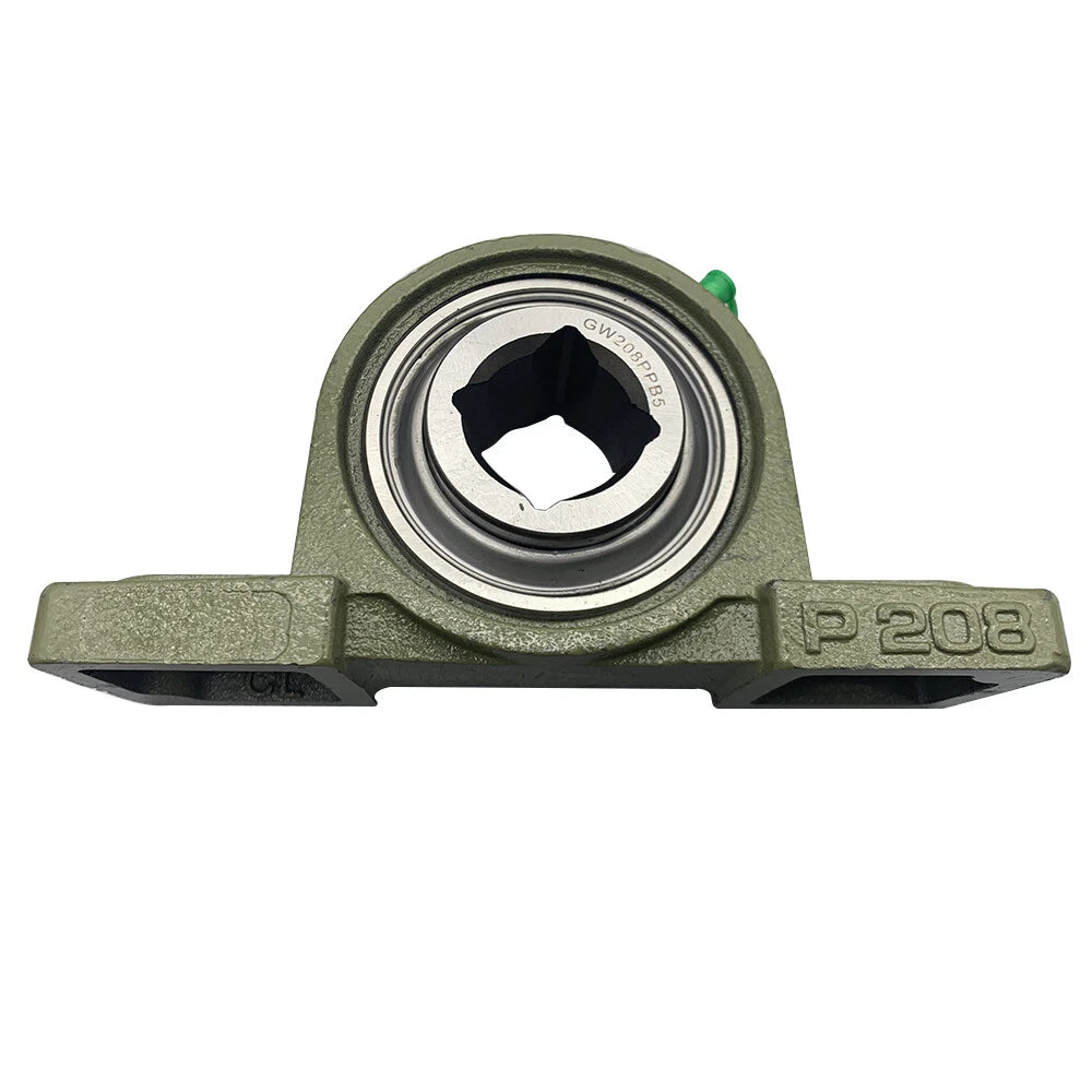 1-1/8" Square Disc Pillow Block Bearing for Tufline TPBT60 (GW208PPB5-P)