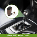 Gear Shift Knob Cover for Chevrolet Malibu (2016–2023) Brown Carbon Fiber