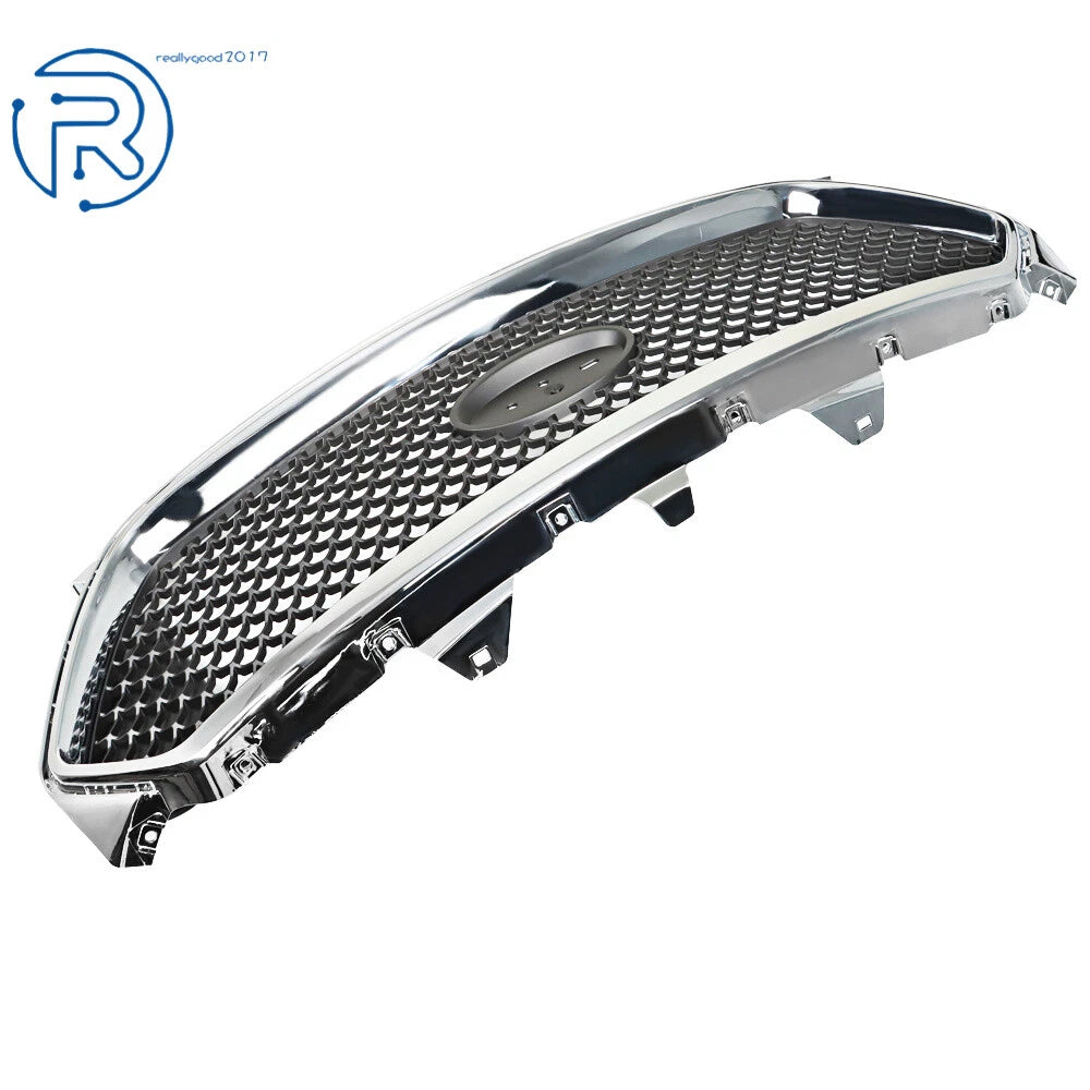 Chrome and Black Front Upper Grille for Ford Taurus SHO (2013-2019)
