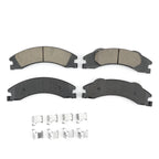 Set of 4 Rear Ceramic Brake Pads for Ford E-150 E-250 E-350 (2008–2014)