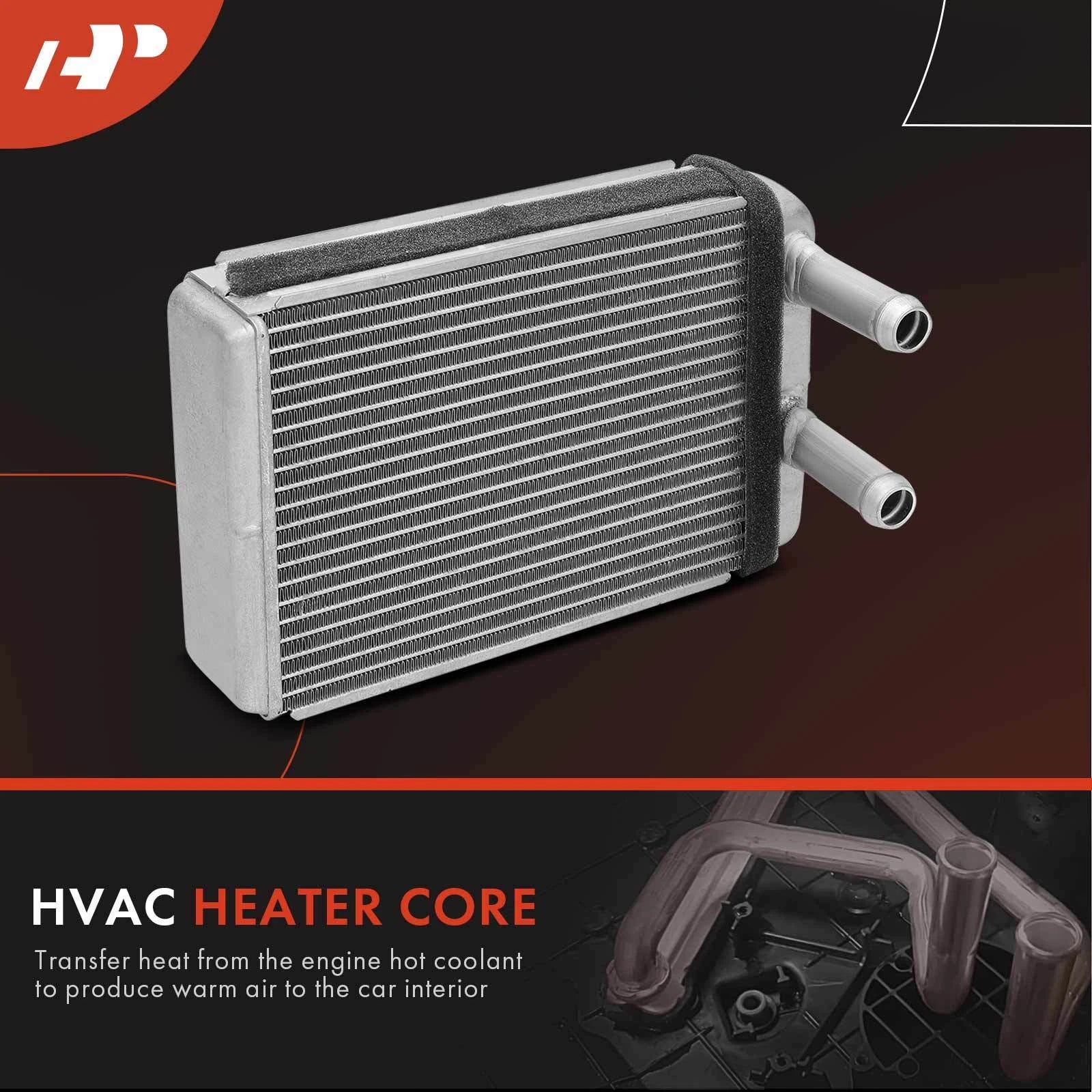 Rear HVAC Heater Core for Infiniti QX56 Nissan Armada (2004–2010)