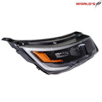 Black Housing Headlights for Ford Explorer Sport (2016–2018) Halogen DRL Right
