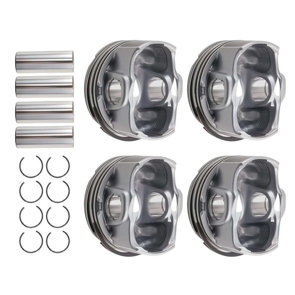 Set of 4 Piston & Rings for Hyundai Elantra, Kia Soul, Forte (2014–2020)