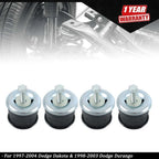 Set of 4 Front Body Mount Kit for Dodge Dakota/Durango (1997–2004)