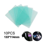10 Packs Clear PC Welding Protective Lens Plate for Welding Helmet