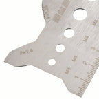 Stainless Steel Screw Thread Gauge for Accurate Measurement