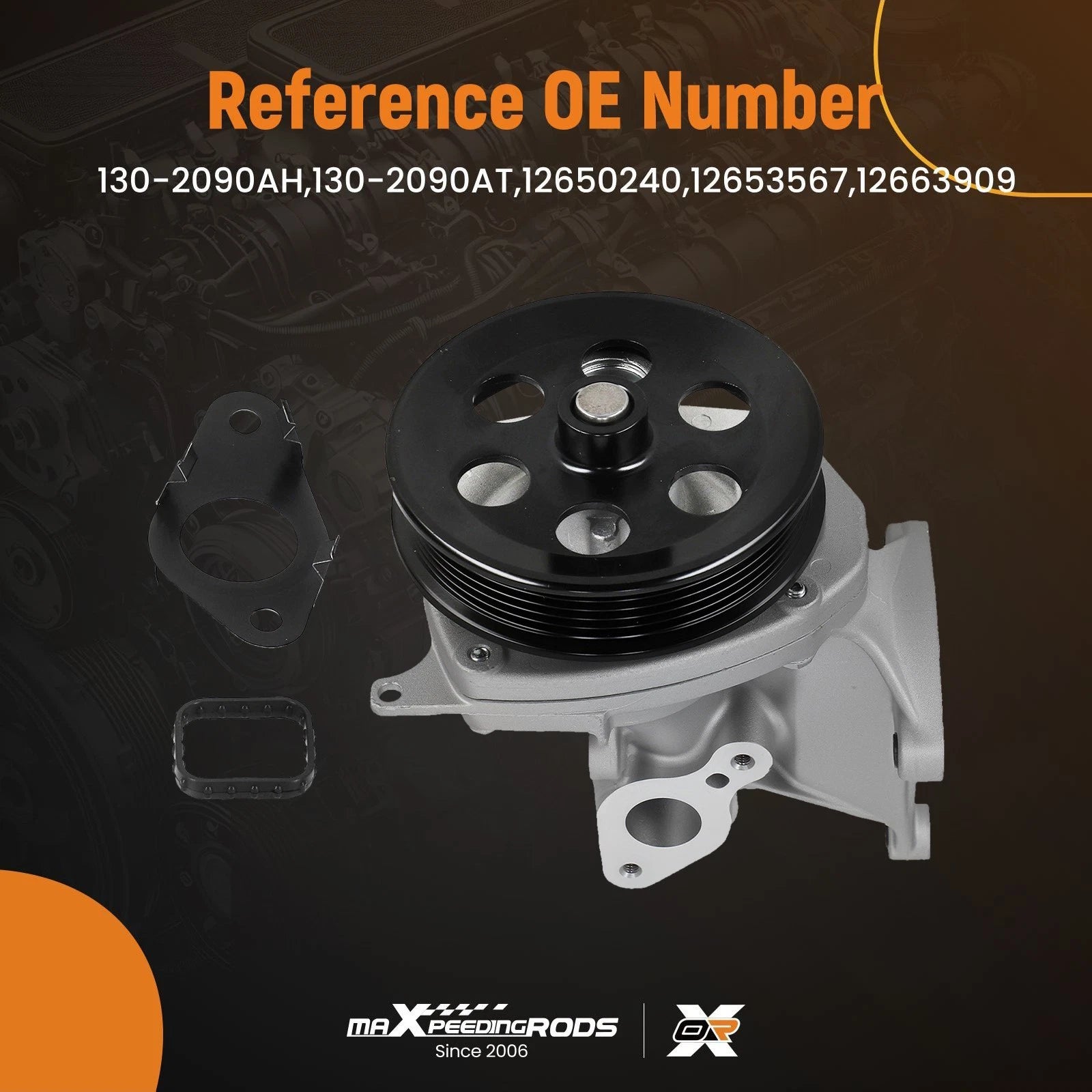 Cooling Water Pump for Chevrolet Malibu (2013-2015)