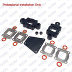 Replacement Riser Elbow Spacer Block Kit for MerCruiser (1.7")