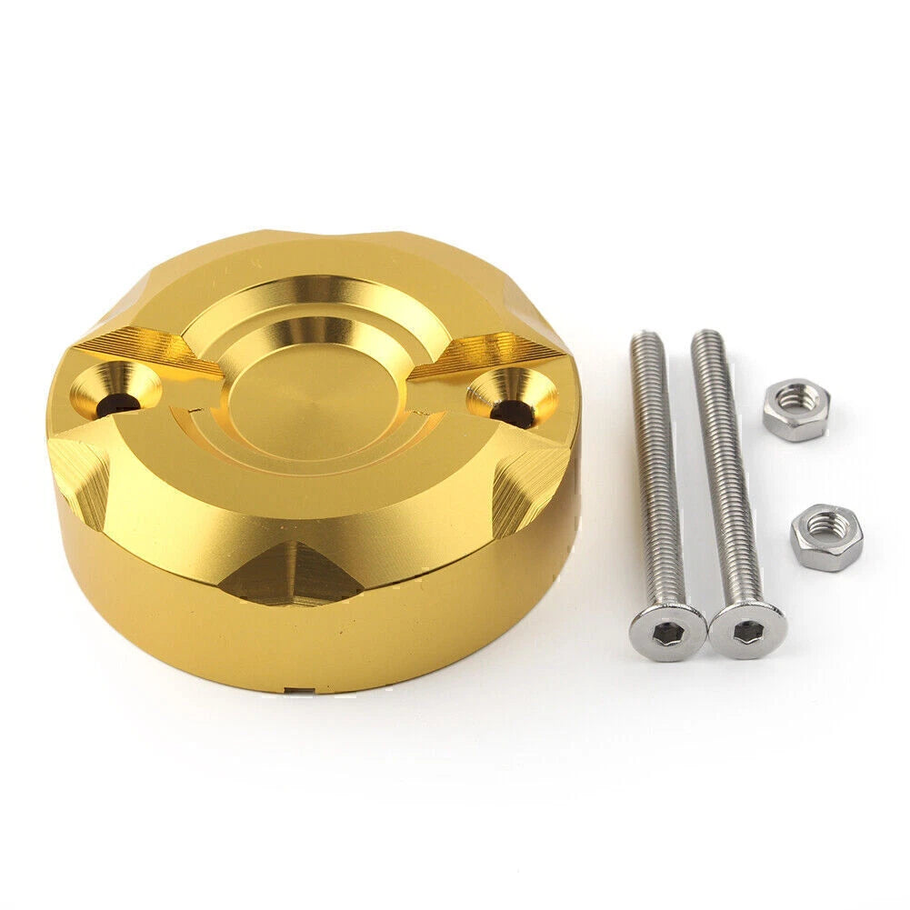 CNC Front Brake Fluid Reservoir Cover Cap for Ducati 899 939 959 1190 1299 (2013–2019) GOLD