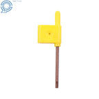 4-Pack Mini Carbide Tipped Wood Lathe Turning Tools - Diamond Round Square