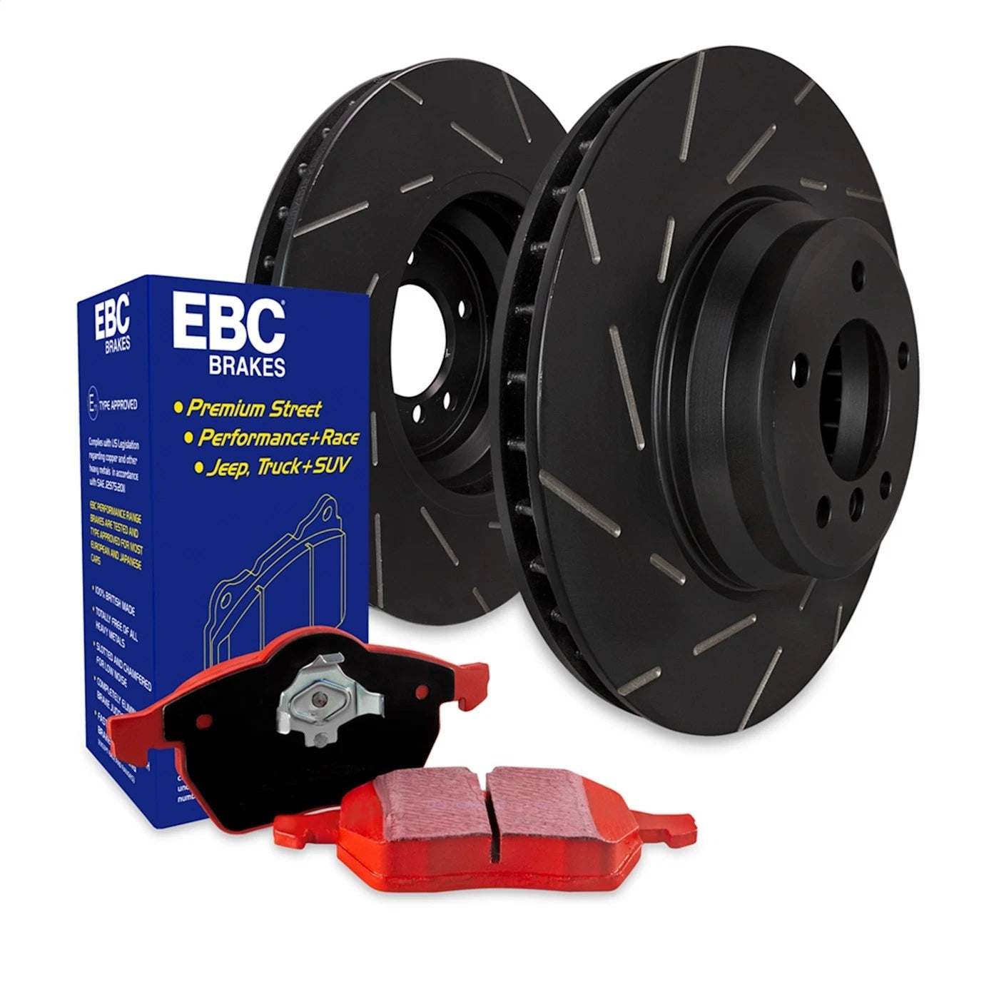 2X Brake Disc and Pad Kit for VW Taos A3