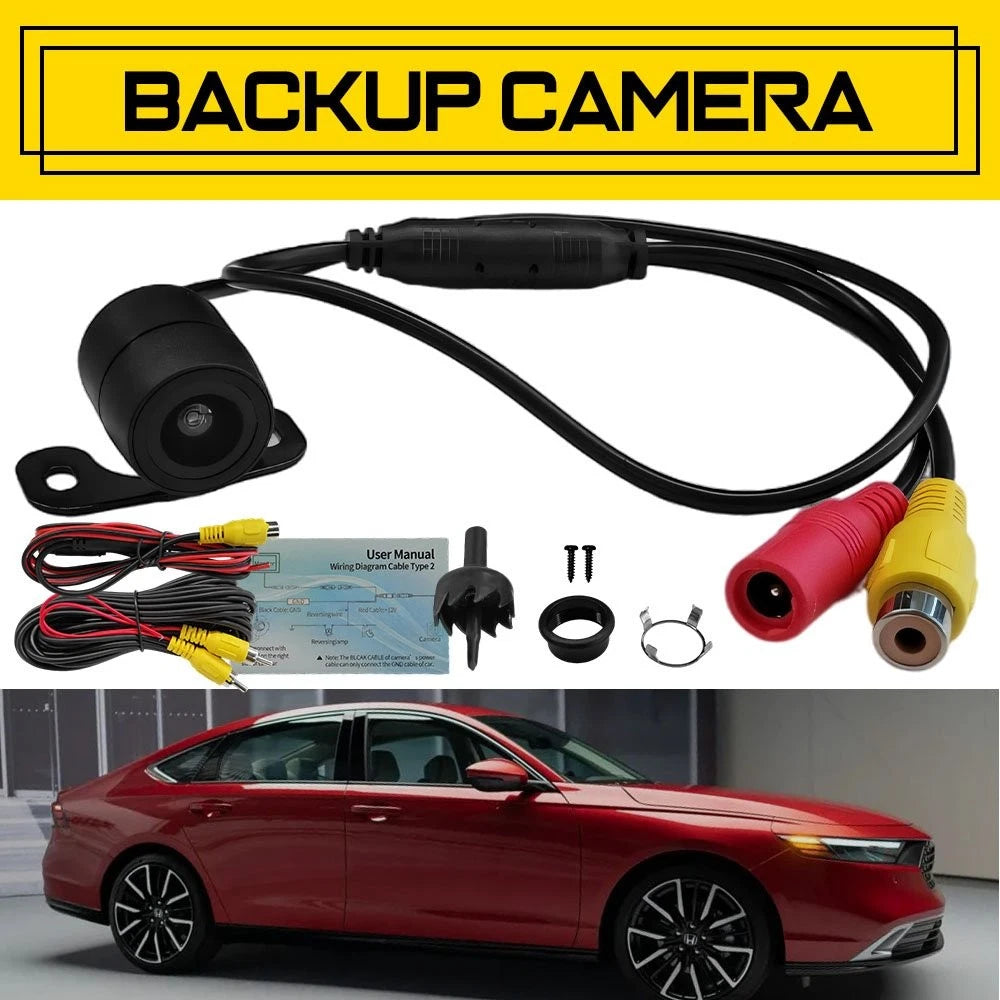 170° CMOS Rear View Reverse Backup Night Vision Camera for Universal Fit