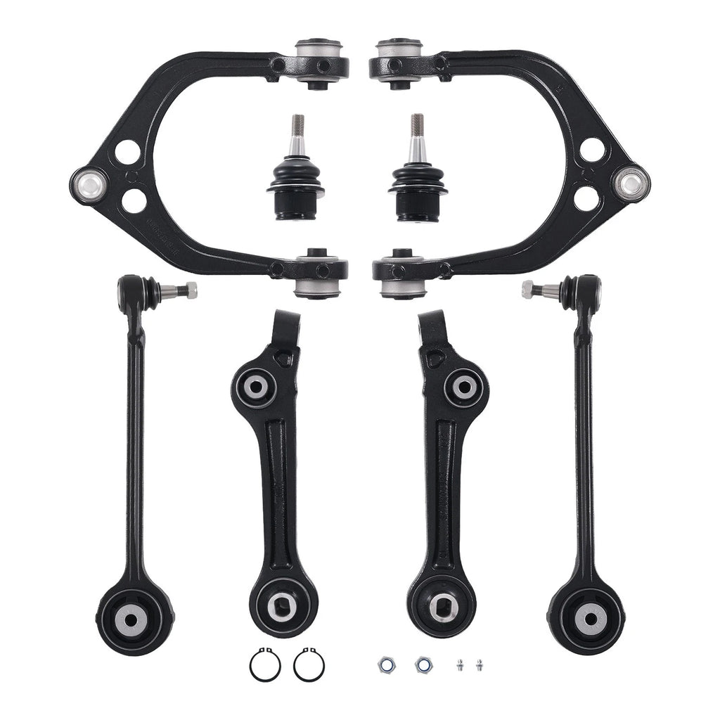 8pcs Front Suspension Control Arms Kit for Charger Challenger 300 (2011–2023)