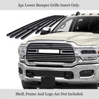 Stainless Black Billet Grille Insert for Ram 2500 (2019-2024)