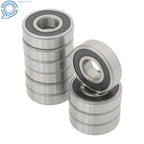Set of 10 Ball Bearings 6305 2RS C3 for Various Applications (25x62x17mm)