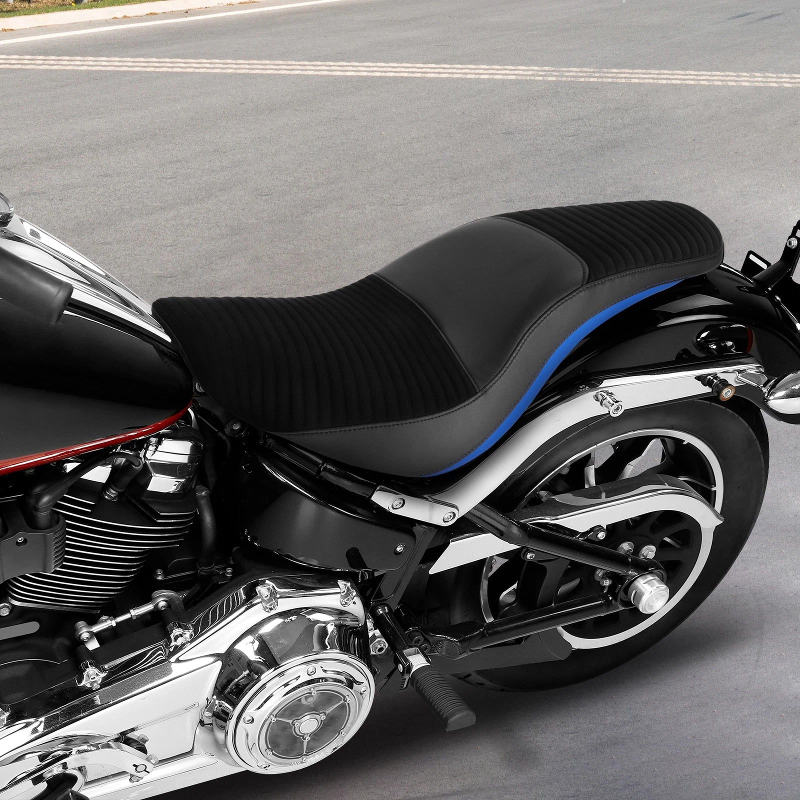 Rider Passenger Seat for Harley Softail Low Rider (2018–2023)