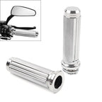Chrome Handlebar Hand Grips for Harley Heritage Softail Dyna