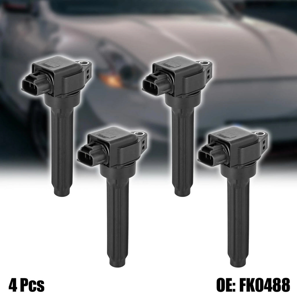 Set of 4 Engine Ignition Coils for Mitsubishi Eclipse Cross (2018–2020) FK0488 1832A080