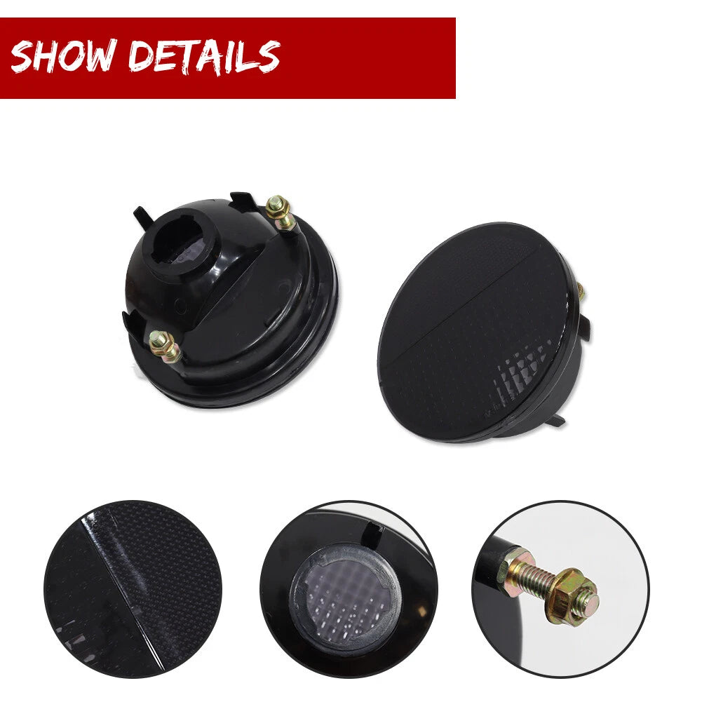2 Smoke Reverse Backup Lights for GMC Envoy (2006–2009) & Pontiac Solstice (2006–2009)