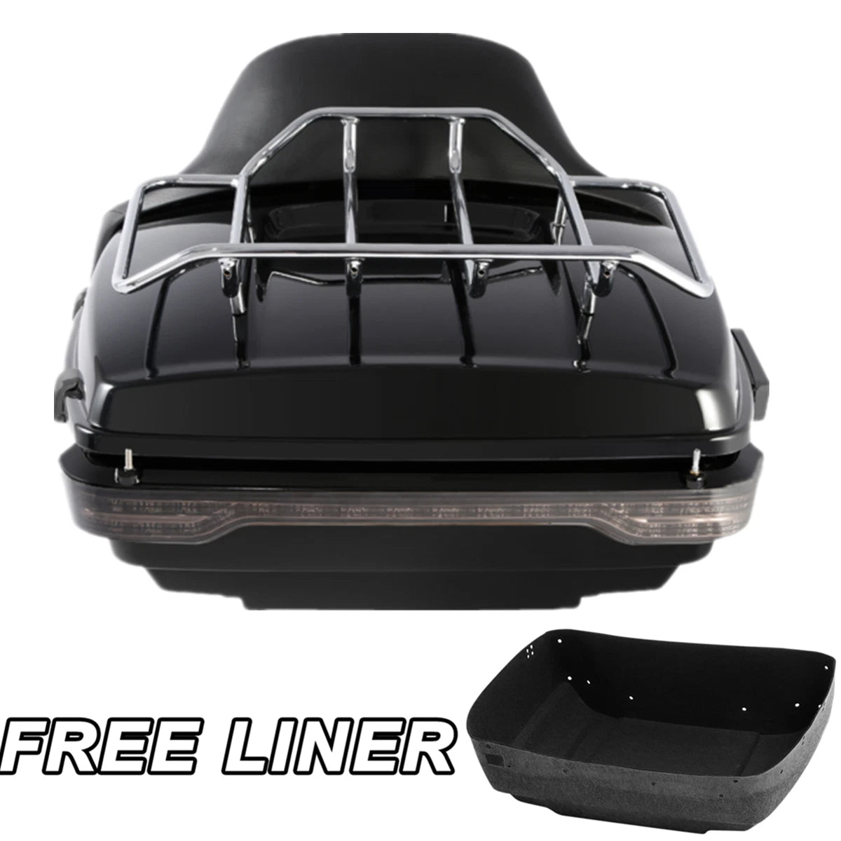 Trunk Pad Rack Tail Light for Harley Electra Glide 2014–2023