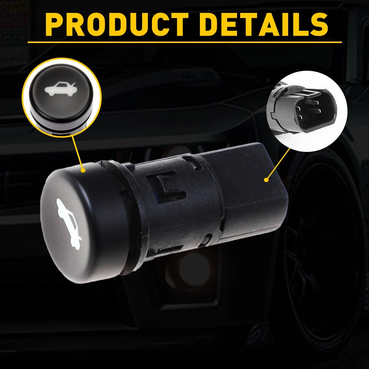 Trunk Release Lock Button Switch for Chevrolet Camaro (2010-2015)