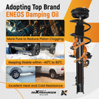 2X Front Complete Struts w/ Coil Spring for Nissan Rogue AWD (2008–2012)
