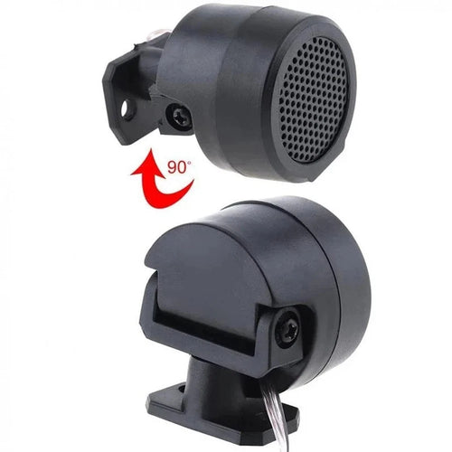 1 Pair 12V Car Audio Tweeter Speakers Dome Loudspeakers 500W Output