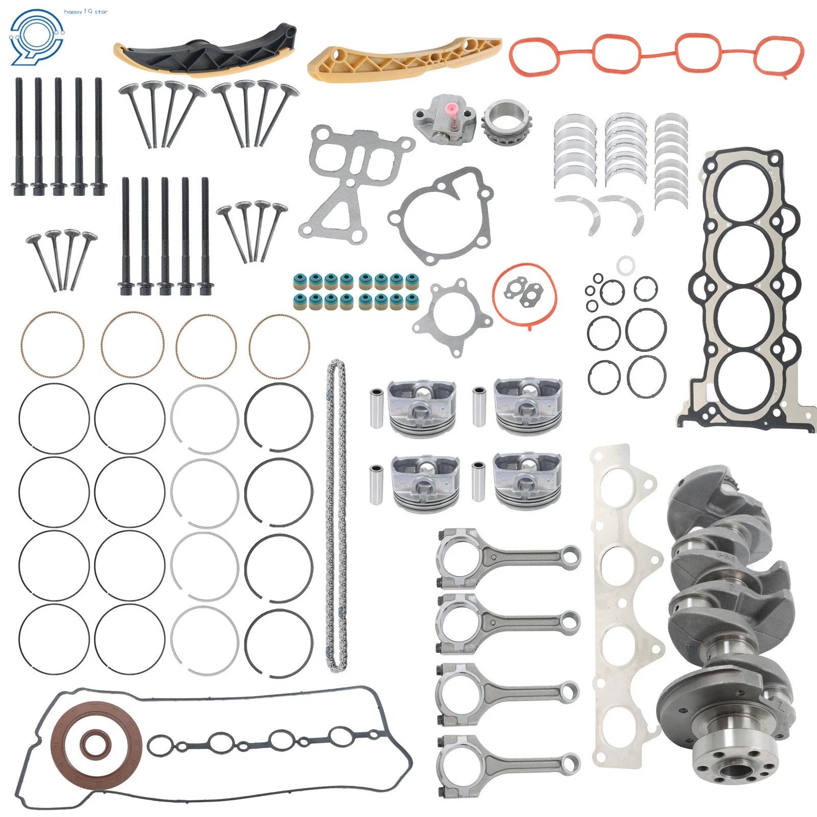 Engine Overhaul Rebuild Kit for Hyundai Accent (2010-2017)