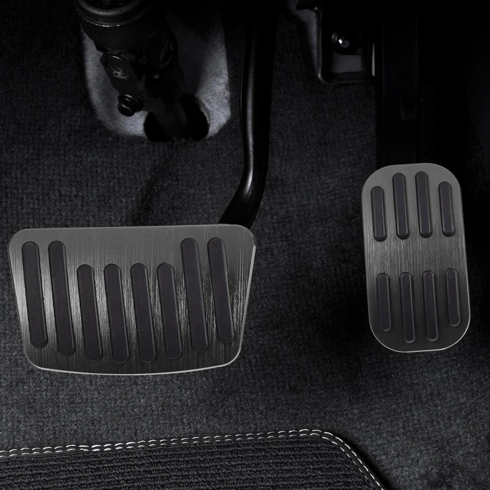 2pcs Gas Brake Pedal Pad Cover Anti Slip for Toyota C-HR (2016–2018) 745065758656