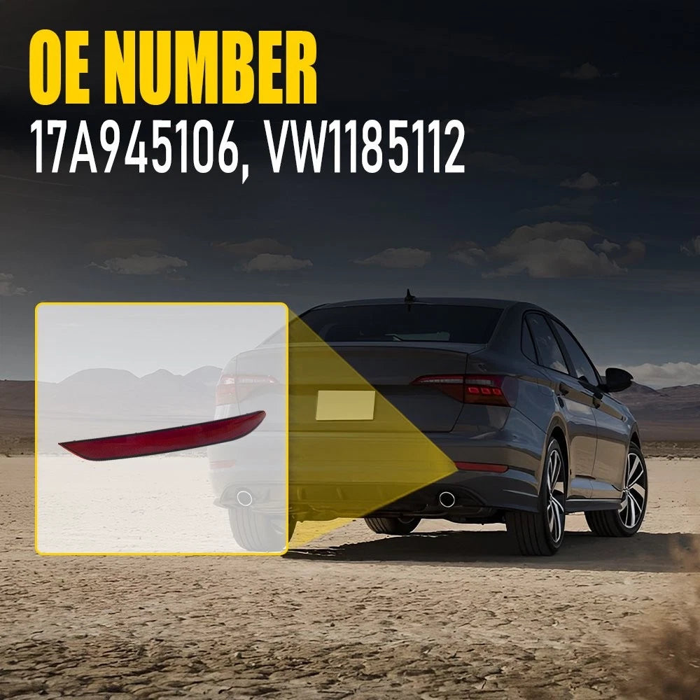 Rear Right Bumper Reflector Light for Volkswagen Jetta (2019-2021)