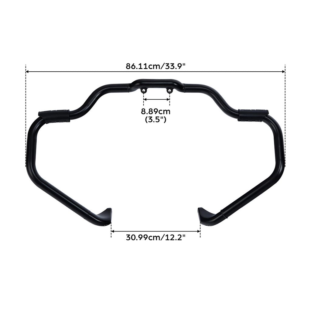 Engine Guard Crash Bar for Indian Chieftain Limited (2019–2025) Black