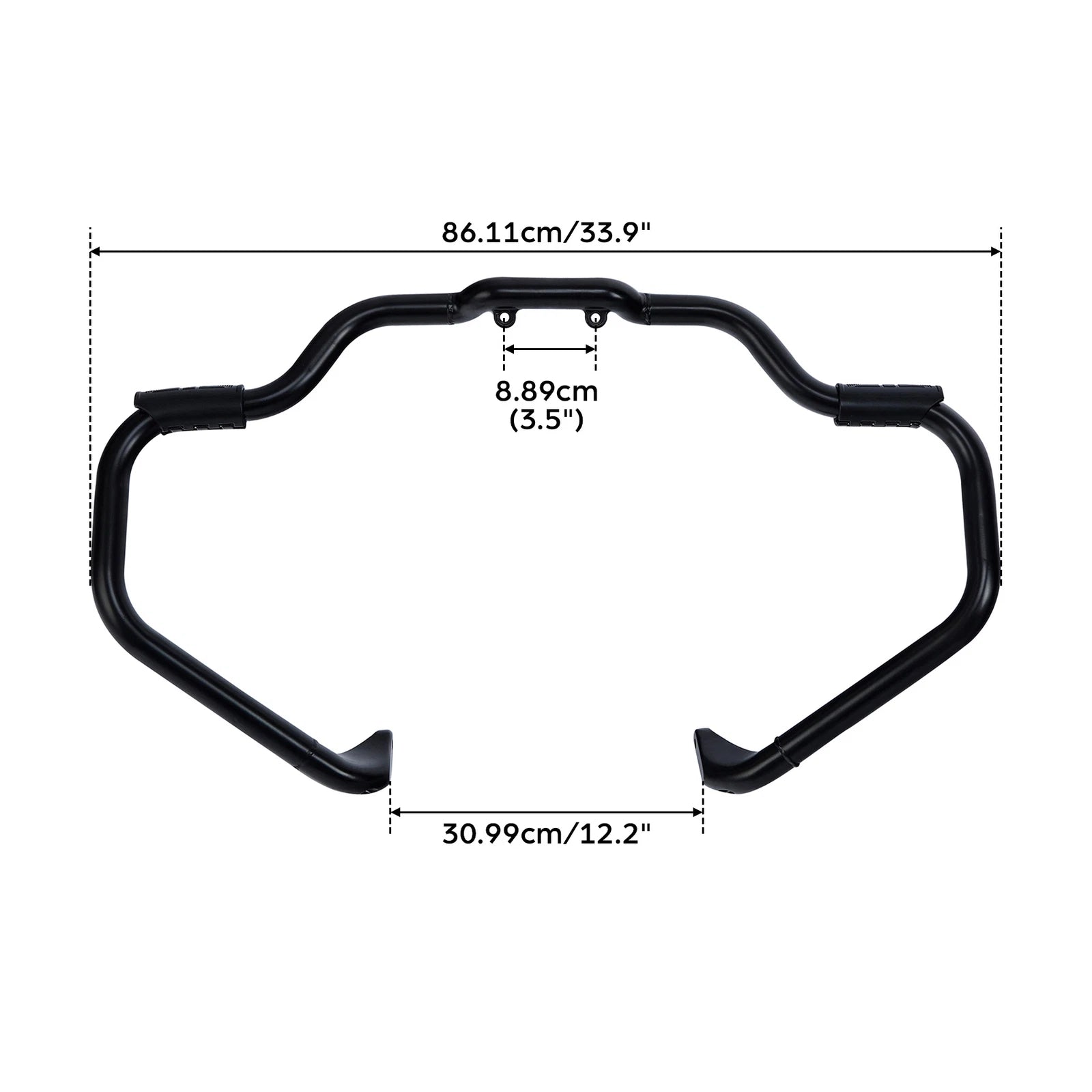 Engine Guard Crash Bar for Indian Chieftain Limited (2019–2025) Black