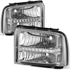 3D LED Running Strip Headlight for Ford F250-550 SD Excursion (2005–2007)