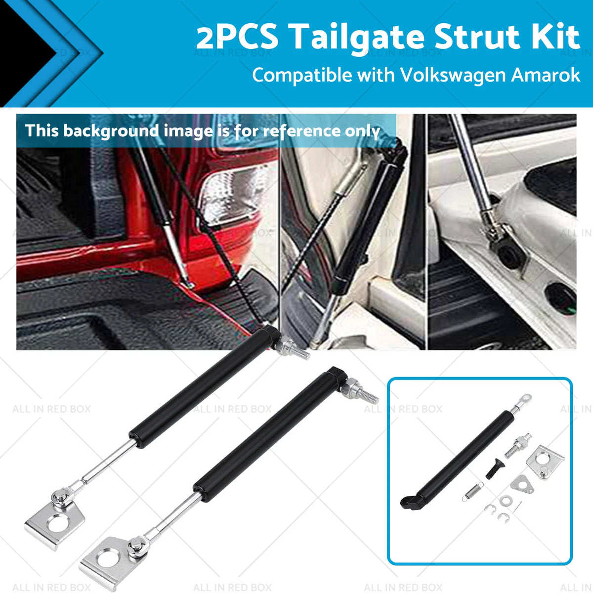 Tailgate Strut Kit for Volkswagen Amarok (2012–2018)