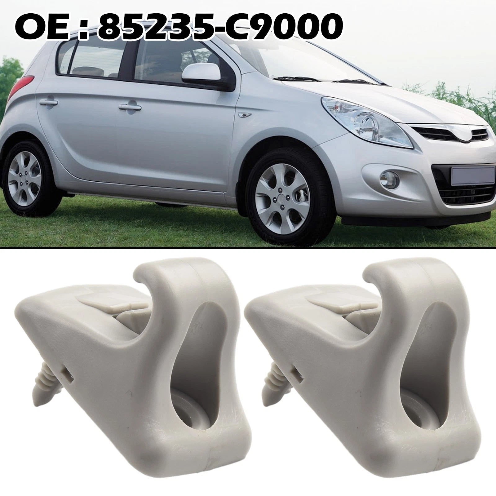 Sun Visor Clip for Hyundai (2011–2016) OE 85235C9000