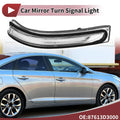Mirror Turn Signal Light for Hyundai Tucson (2015–2018) No. 87613D3000 Left Black Clear