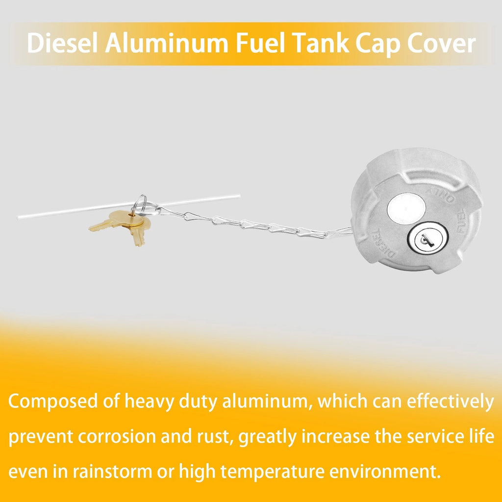 2 1/4" Locking Diesel Fuel Cap for International 4300 4400 (2003–2023)