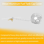 2 1/4" Locking Diesel Fuel Cap for International 4300 4400 (2003–2023)
