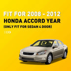 Leather Front Door Panel Covers for Honda Accord (2008â2012) Beige