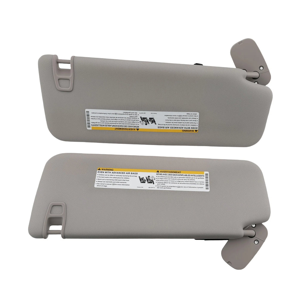 Sun Visor Set LH+RH for Chevy Silverado GMC Sierra Cadillac Escalade (2007–2014)