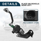 Air Suspension Ride Height Level Sensor for Audi A6 (2005–2011) No. 4F0616571J Rear Left
