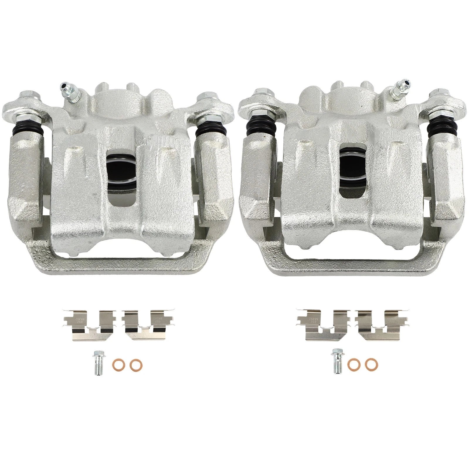 Set of 2 Rear Brake Calipers with Bracket for Honda Ridgeline